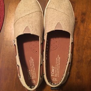 Toms Bimini Natural Burlap